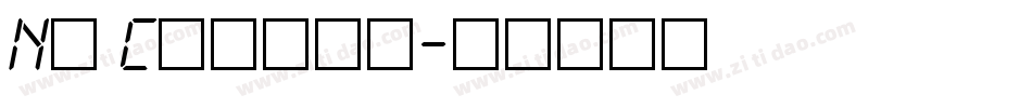 No Clocks字体转换